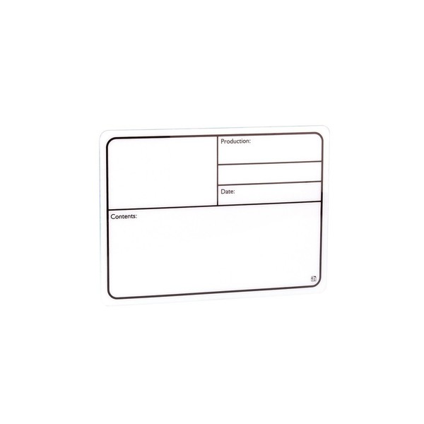 Adam Hall Self Adhesive Tour Label for Flightcases 130 x 85 mm