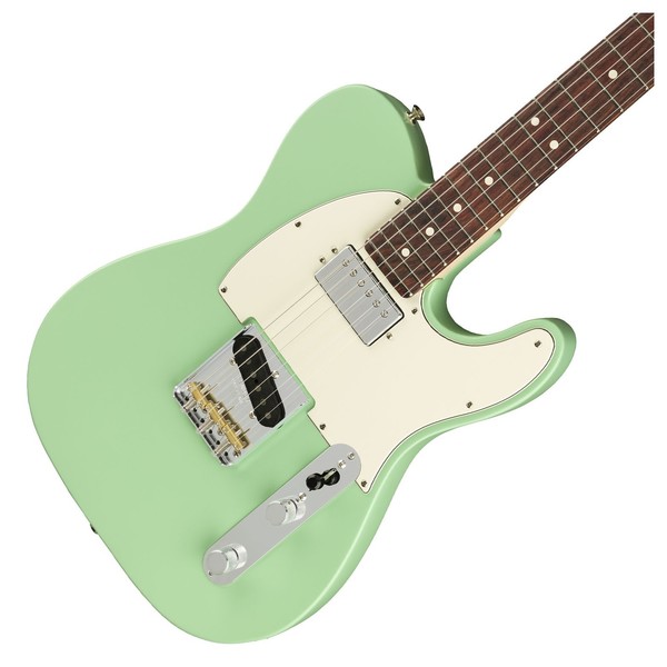 Fender American Performer Telecaster HS RW, Satin Surf Green - Body 2