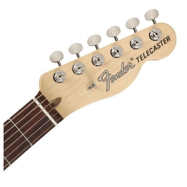 Fender American Performer Telecaster HS RW, Satin Surf Green - Headstock