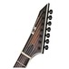ESP E-II M-II-7 NT Hipshot 7 String, Dark Brown Natural Burst