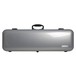 Gewa Air 2.1 Oblong Violin Case, Silver Metallic