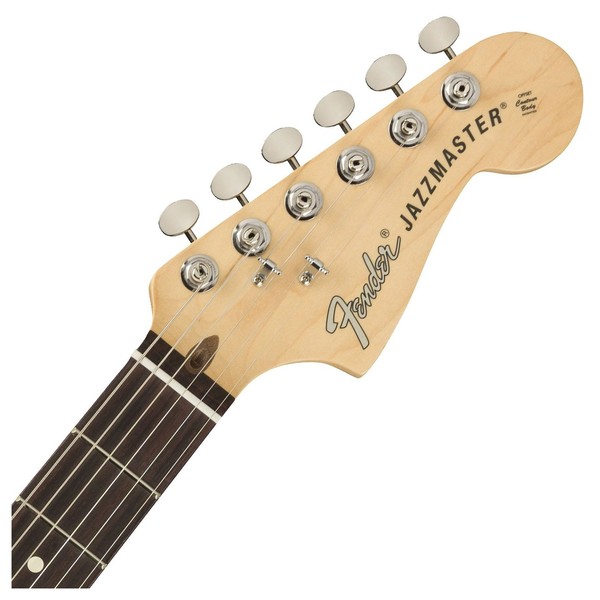 Fender American Performer Jazzmaster, Vintage White - Headstock