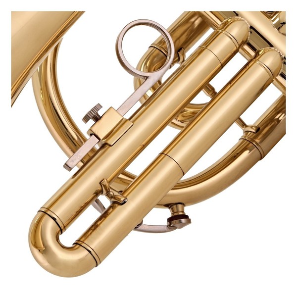 Student Cornet by Gear4music, Light Gold + Beginner Pack