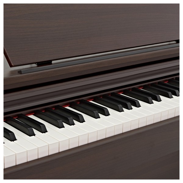 DP-10X Digital Piano by Gear4music, Dark RW close angle