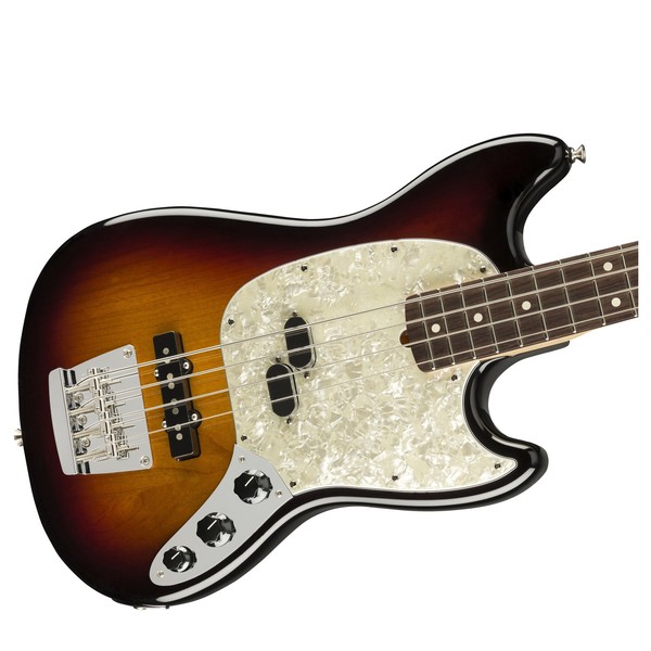 Fender American Performer wykonawca Mustang Bass, 3-Color