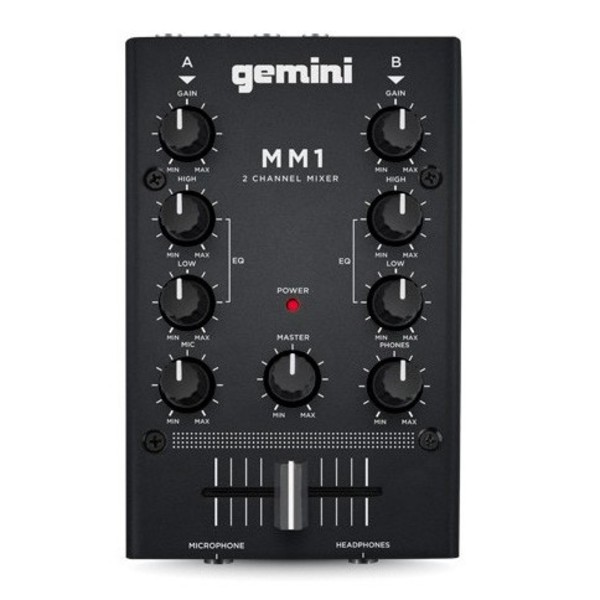 Gemini MM1 Two-Channel Compact Mixer 1