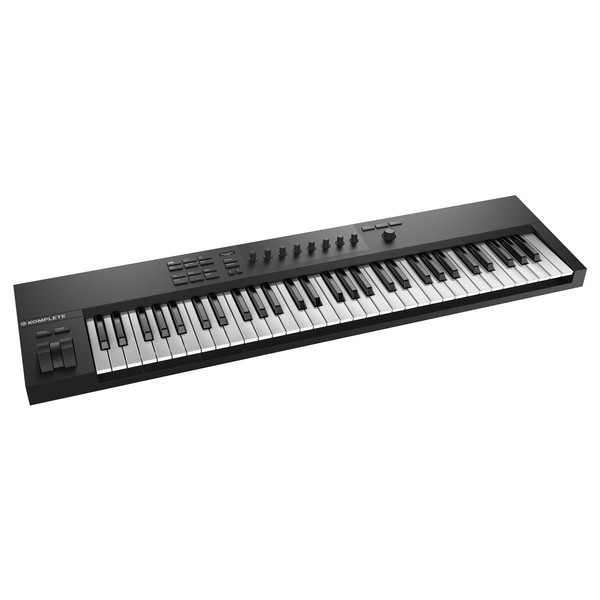 Komplete Kontrol A61 Controller Keyboard - Angled