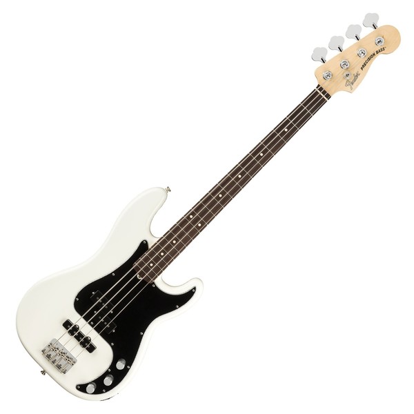 Fender American Performer Precision Bass RW, Arctic White - Front