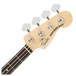 Fender American Performer Precision Bass RW, Arctic White - Headstock