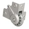 Adam Hall 37451 Recessed Corner Castor with Soft 75 mm Wheel