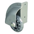 Adam Hall 37500 Corner Mount Castor with Soft 75 mm Wheel