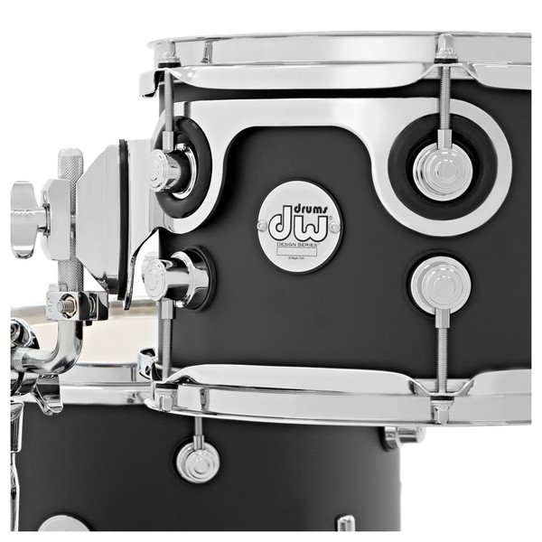 DW Design 4pc 16" Mini Pro Shell Pack, Satin Black logo