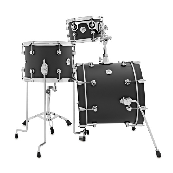 DW Design 4pc 16" Mini Pro Shell Pack, Satin Black side