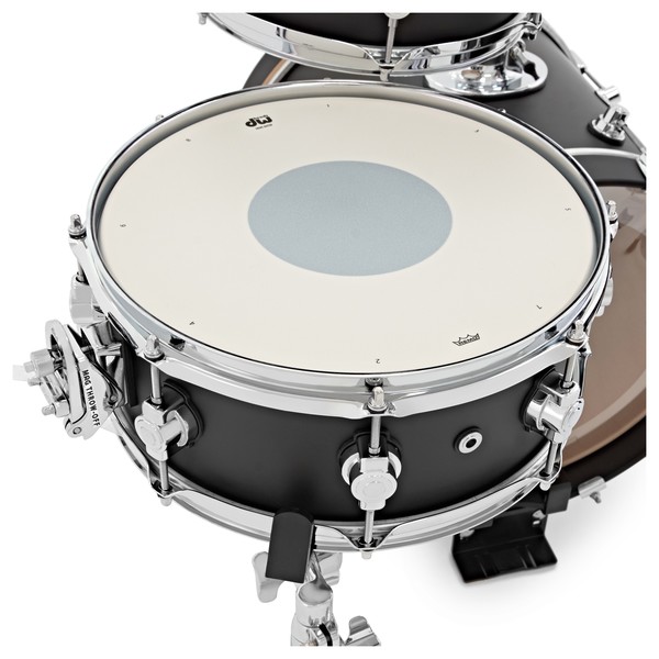 DW Design 4pc 16" Mini Pro Shell Pack, Satin Black snare