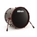 DDrum Reflex RED 20x22 Bass Drum, Black w/ Red Hardware