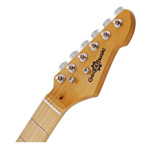 Knoxville Electric Guitar + Amp Pack, Butterscotch headstock