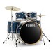 Tama Rhythm Mate 22'' Drum Kit with Zildjian Cymbals, Hairline Blue