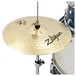 Tama Rhythm Mate 22'' Drum Kit with Zildjian Cymbals, Hairline Blue