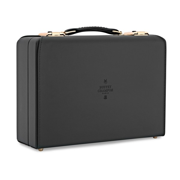 Buffet BC6721 Bb Clarinet Case, Leatherette angle