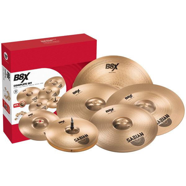 Sabian B8X Complete Cymbal Set