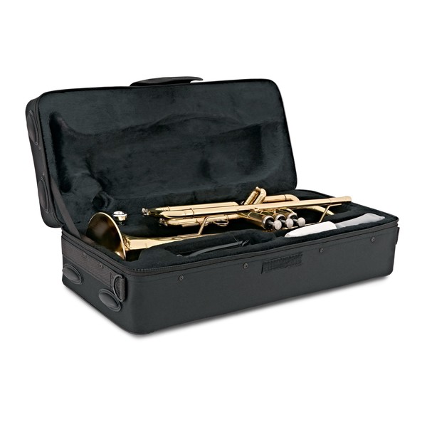 Student Trumpet Beginner Pack by Gear4music, Gold