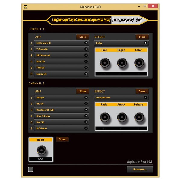 Markbass EVO 1 Software