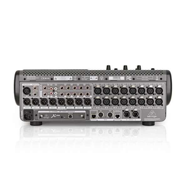 Behringer X32 PRODUCER Digital Mixing Console, Rear Panel