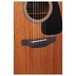 Takamine GD11MCE Dreadnought Cutaway Electro Acoustic Guitar, Natural close up