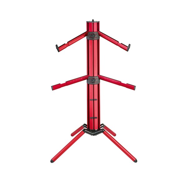 K&M 18860 Spider Pro Keyboard Stand, Red at Gear4music