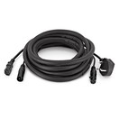 Cable combinado DMX y IEC del Reino Unido de Gear4music, 5 m