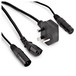 XLR/IEC Combination Cable (UK) by Gear4music, 5m