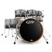 PDP Concept Ahorn 22'' 7pc Shell Pack, Silber,    Black Funkeln