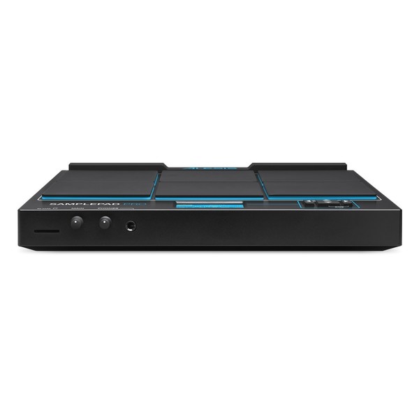 Alesis SamplePad Pro with MultiPad Clamp - Side View