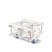 Adam Hall Eurotruss Universal Trussing Dolly Board, Two Wheels Stackers Not Included