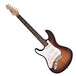 LA Left Handed Electric Guitar by Gear4music, Sunburst