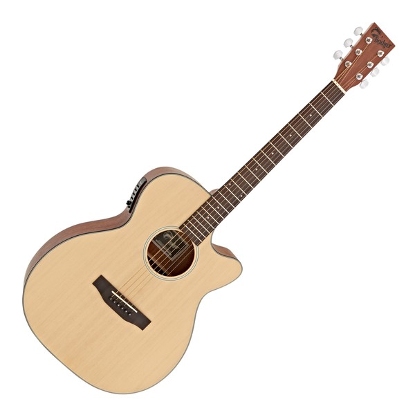 Badger Single Cutaway Acoustic Guitar, Natural