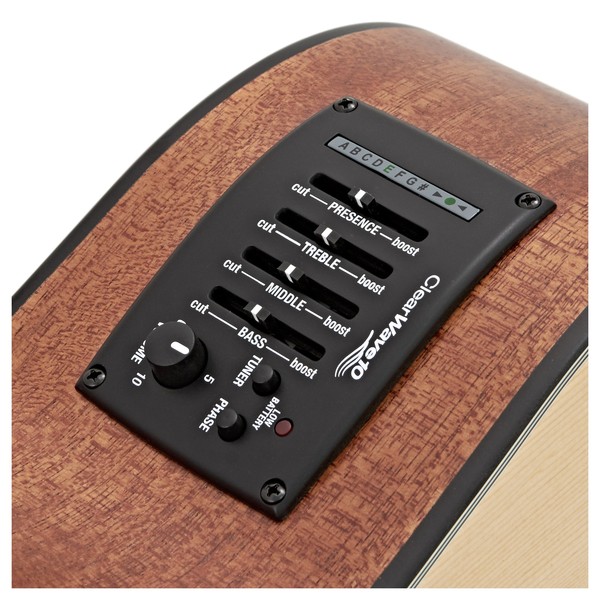 Badger Single Cutaway Acoustic Guitar, Natural