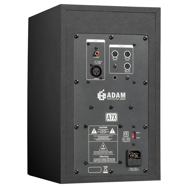 Adam A7X Active Studio Monitors - Back