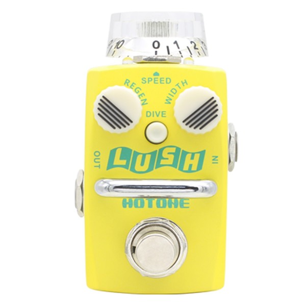 Hotone Lush Flanger Pedal Front