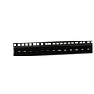 Adam Hall Double Black 19'' Rack Strip with Three Holes Per U, 45U
