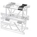 Adam Hall T Claw Truss Stacker for 290 mm Outer Tube Dimension Truss Not Included