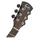 Faith Eclipse Saturn Dreadnought Electro Acoustic, Black Gloss head