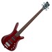 Warwick RockBass Corvette Basic Bass, Burgundy Red Transparent Satin - Main