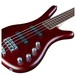 Warwick RockBass Corvette Basic Bass, Burgundy Red Transparent Satin - Body