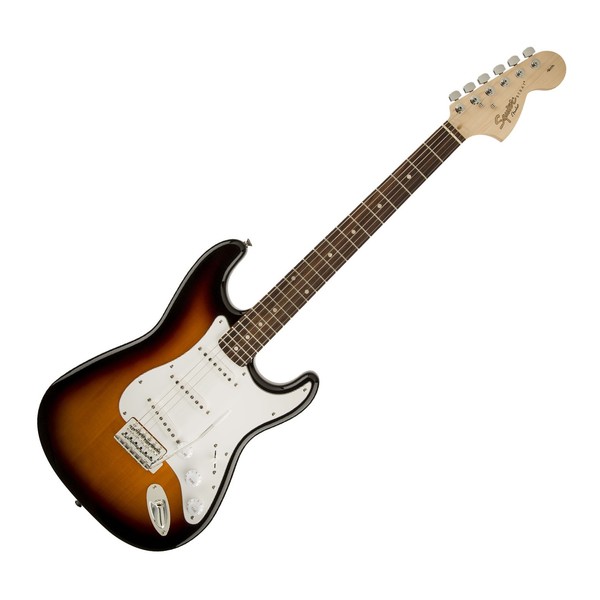 Squier Affinity Stratocaster, Laurel Fingerboard Brown Sunburst - Front