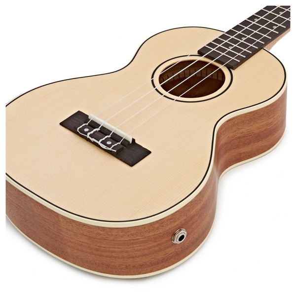Hartwood Renaissance Electro Acoustic Tenor Ukulele, Natural close
