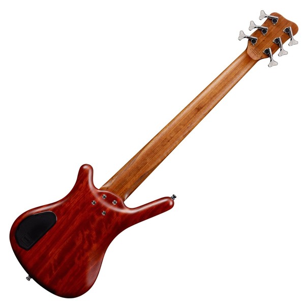 Warwick GPS Corvette Bubinga Active 6-String Bass, Natural Satin - Back