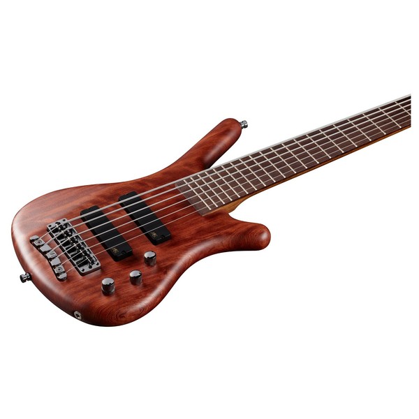 Warwick GPS Corvette Bubinga Active 6-String Bass, Natural Satin - Body