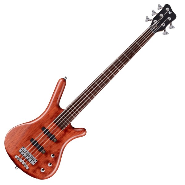 Warwick GPS Corvette Bubinga Active 5-String Bass, Natural Satin - Main