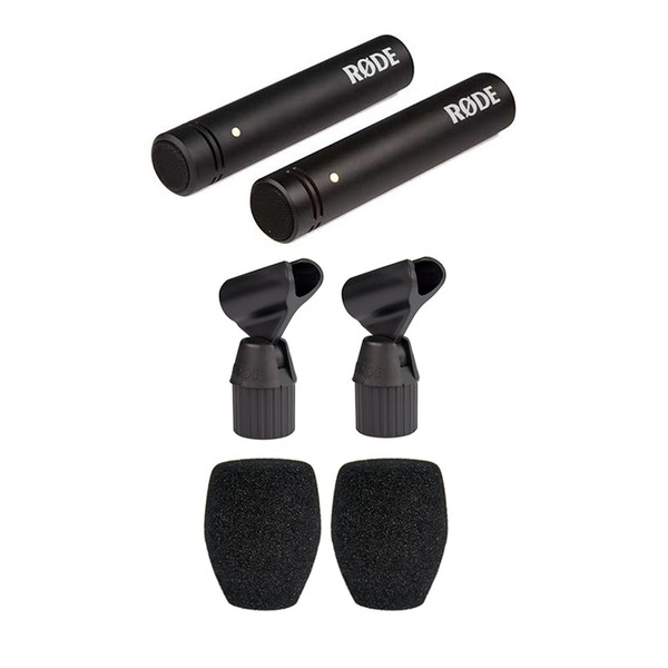 Rode M5 Condenser Microphone, Matched Pair - Included Accessories